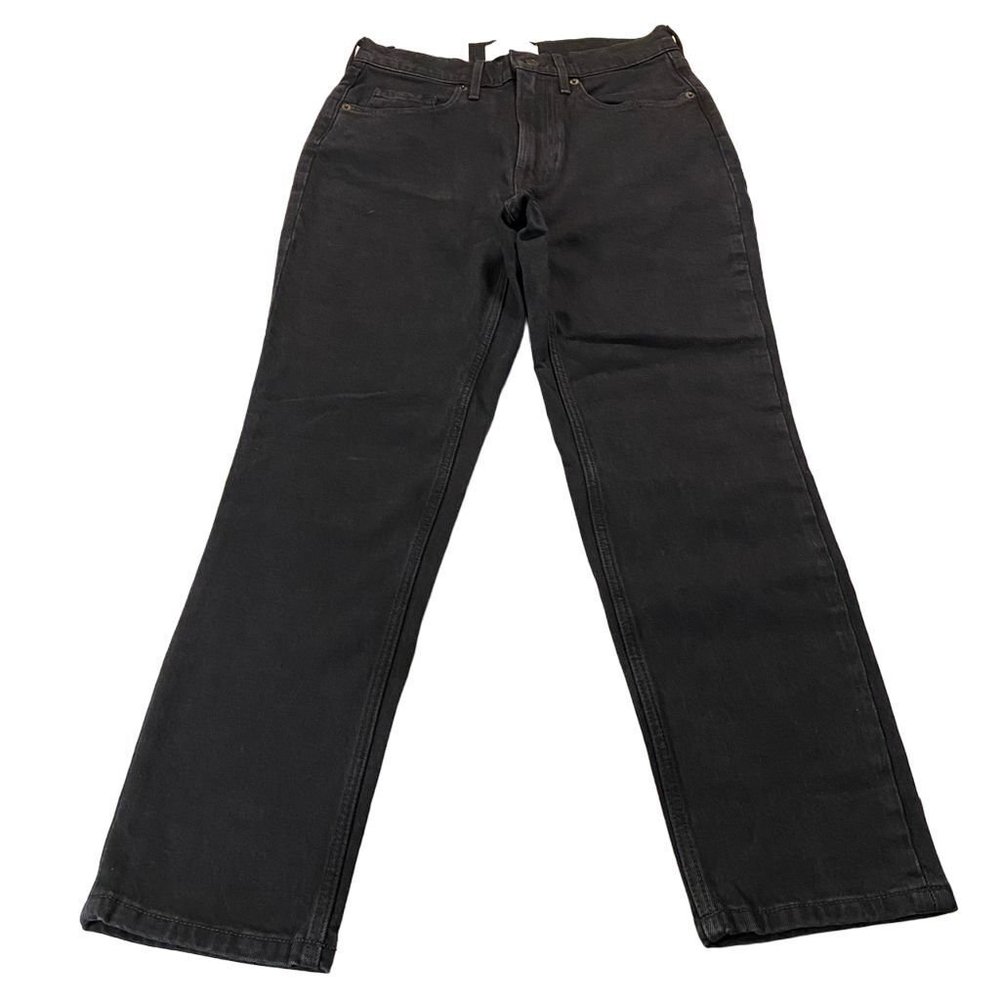 Everlane The Original Cheeky High Rise Black Denim Cropped Jeans Women's Size 27